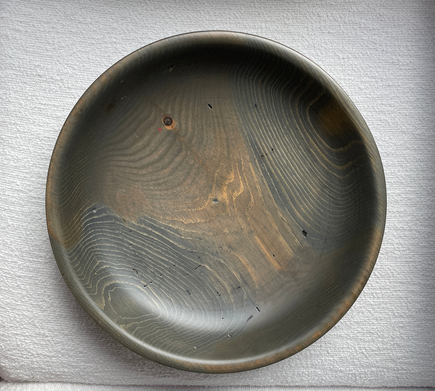 Large rustic gray bowl #106