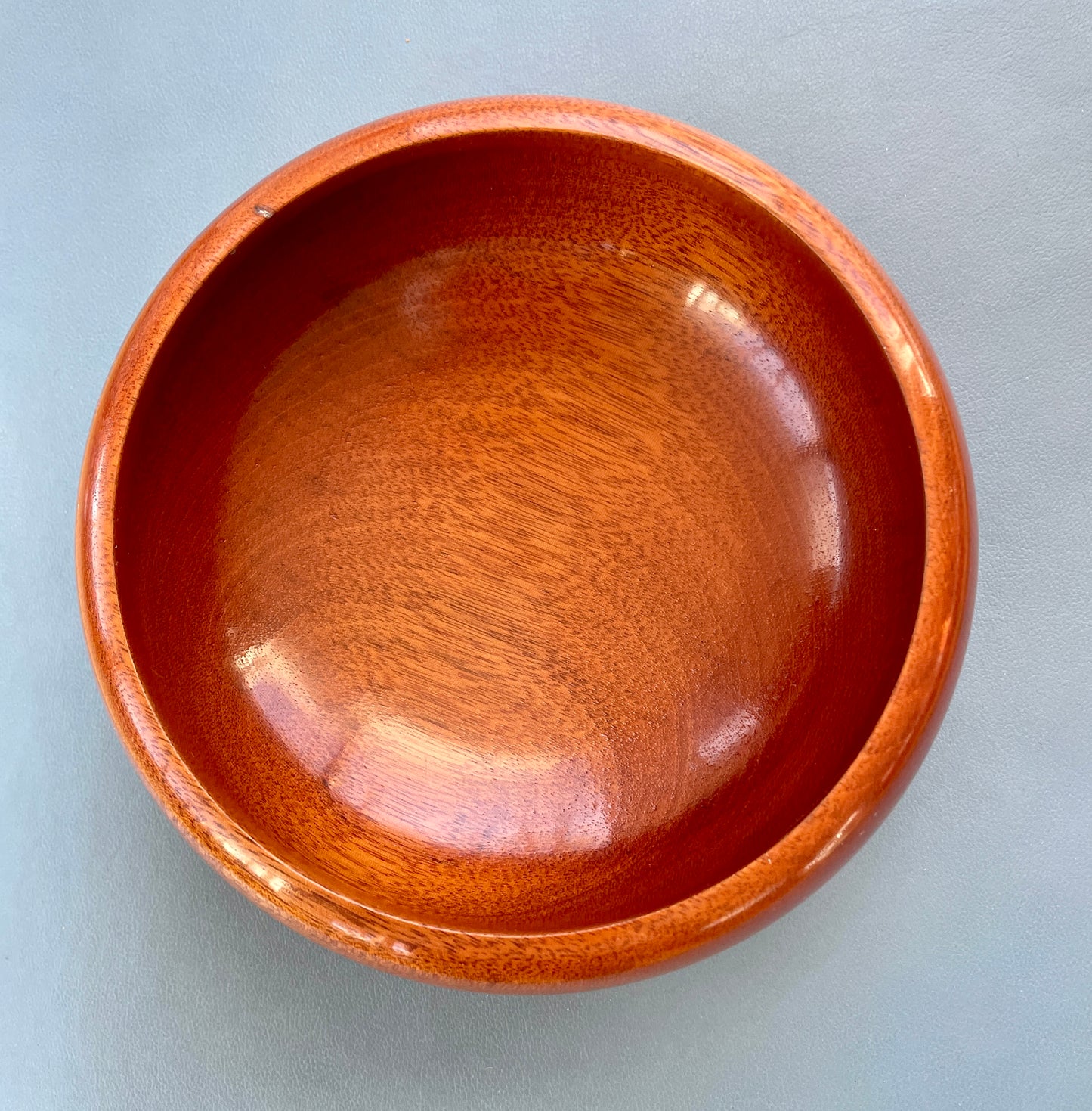 Mahogany calabash bowl #279