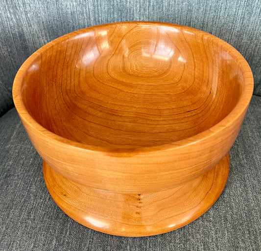 Cherry hourglass bowl #281