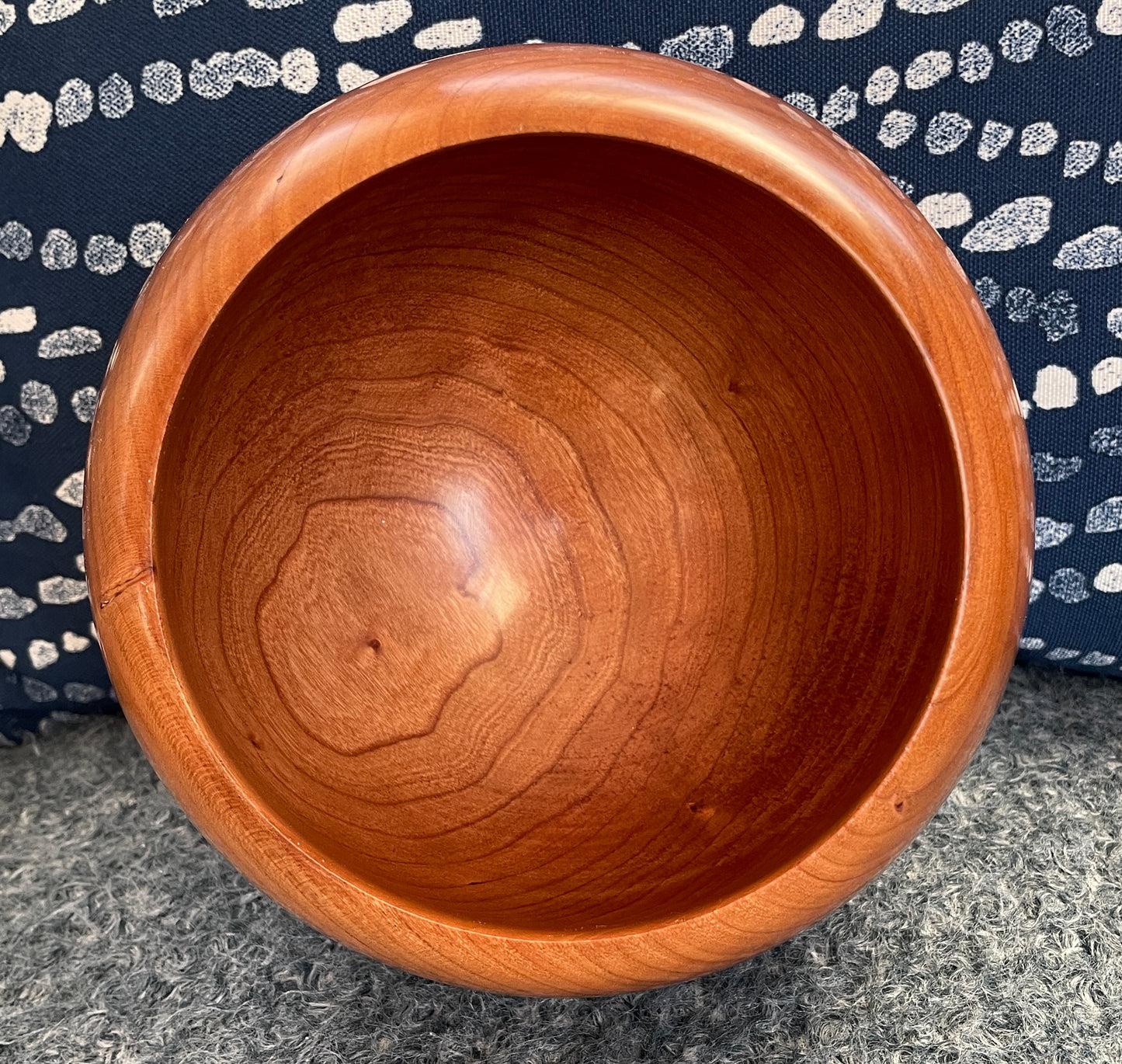 Cherry calabash bowl #282