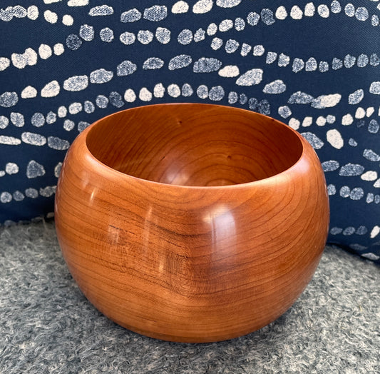Cherry calabash bowl #282