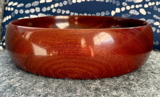 African Sapele bowl
