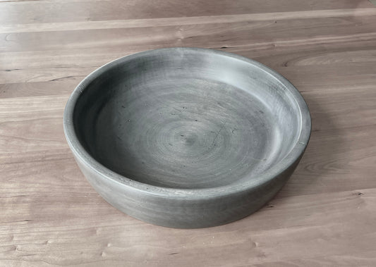 Large Rustic grey bowl #250