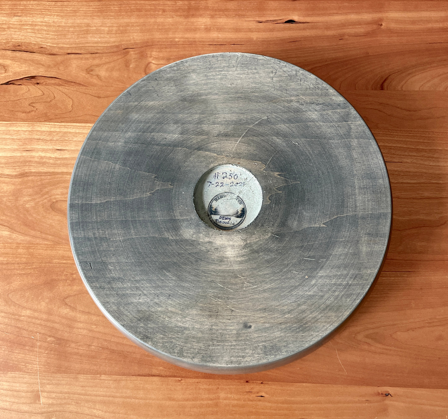 Large Rustic grey bowl #250