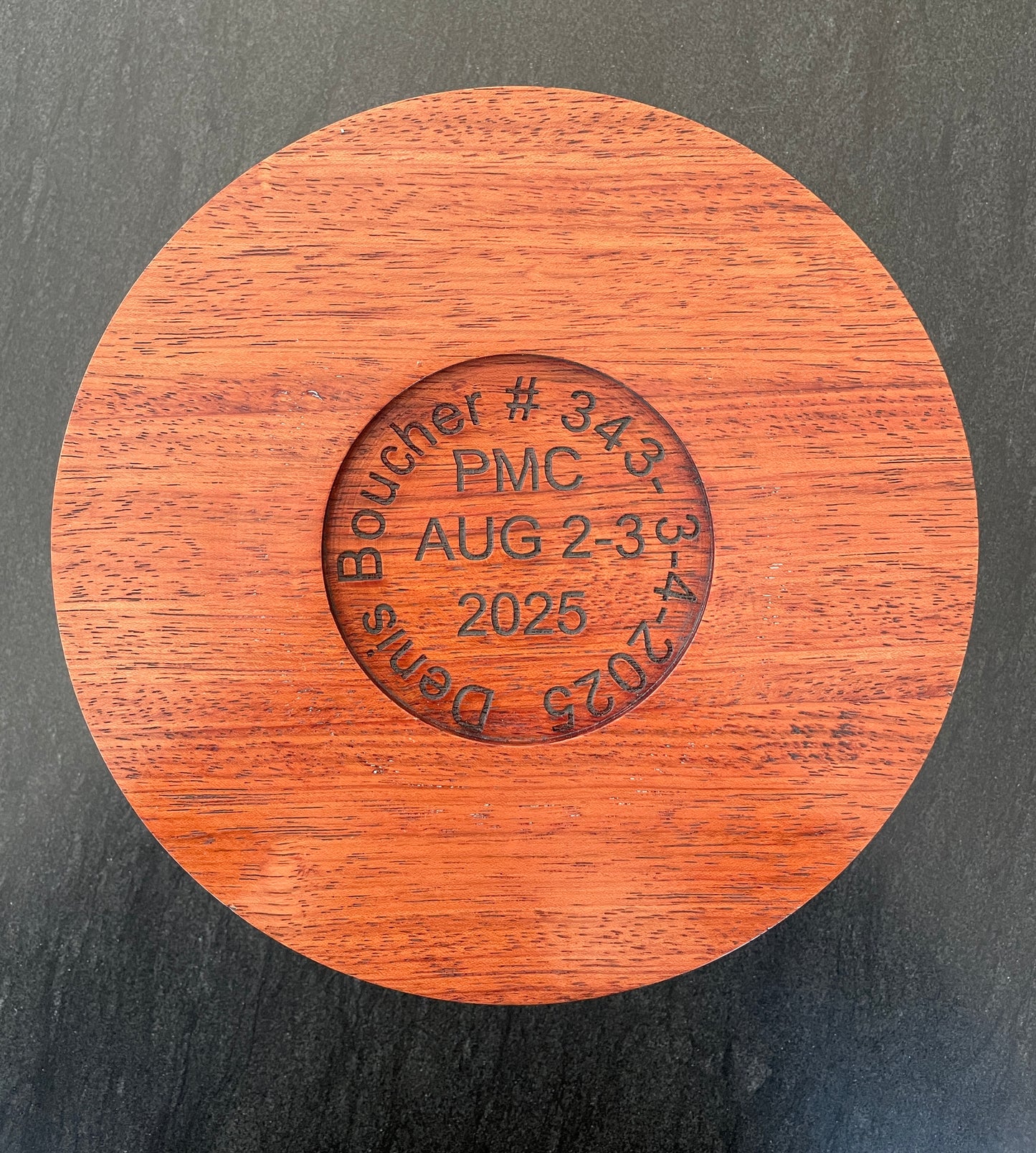 Bowl #343 Wooden "dog bowl"