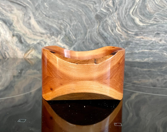Bowl #342 Small live edge Cherry