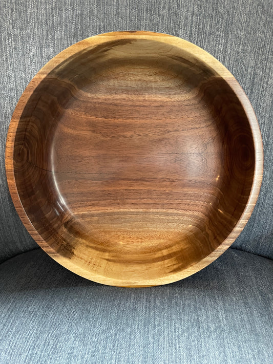 Bowl #349 medium- large walnut bowl