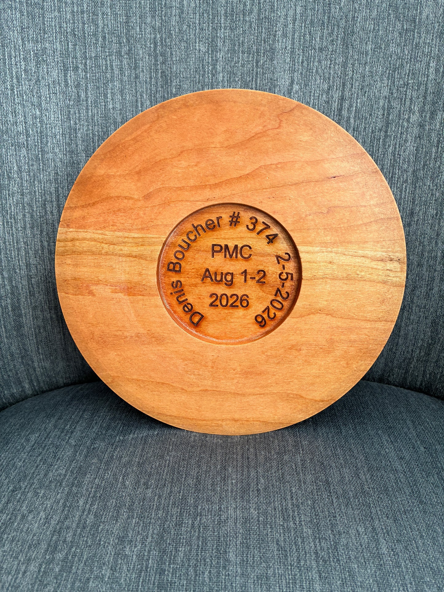 Wood bowl # 374 Walnut & Cherry