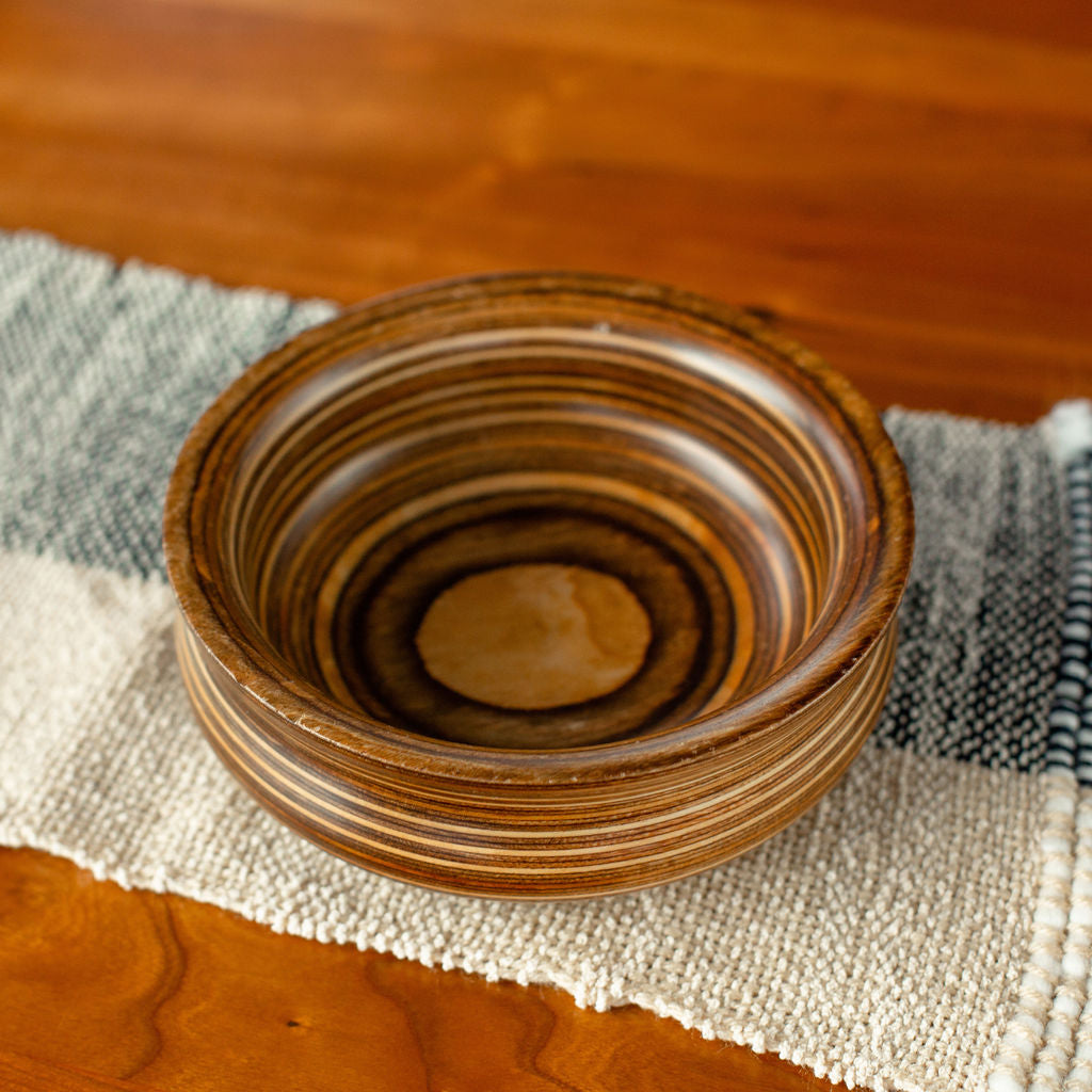 Colored Plywood Bowl