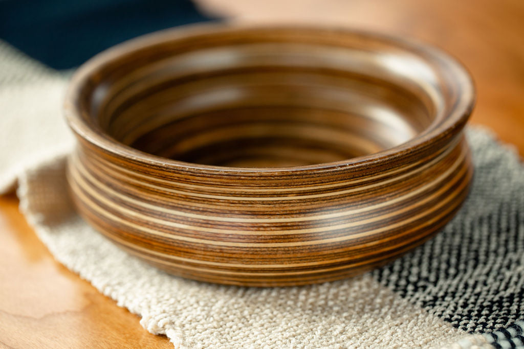 Colored Plywood Bowl