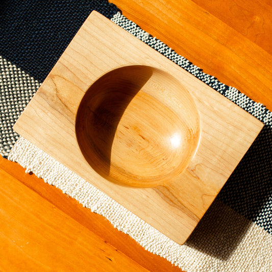 Maple Rectangle Bowl