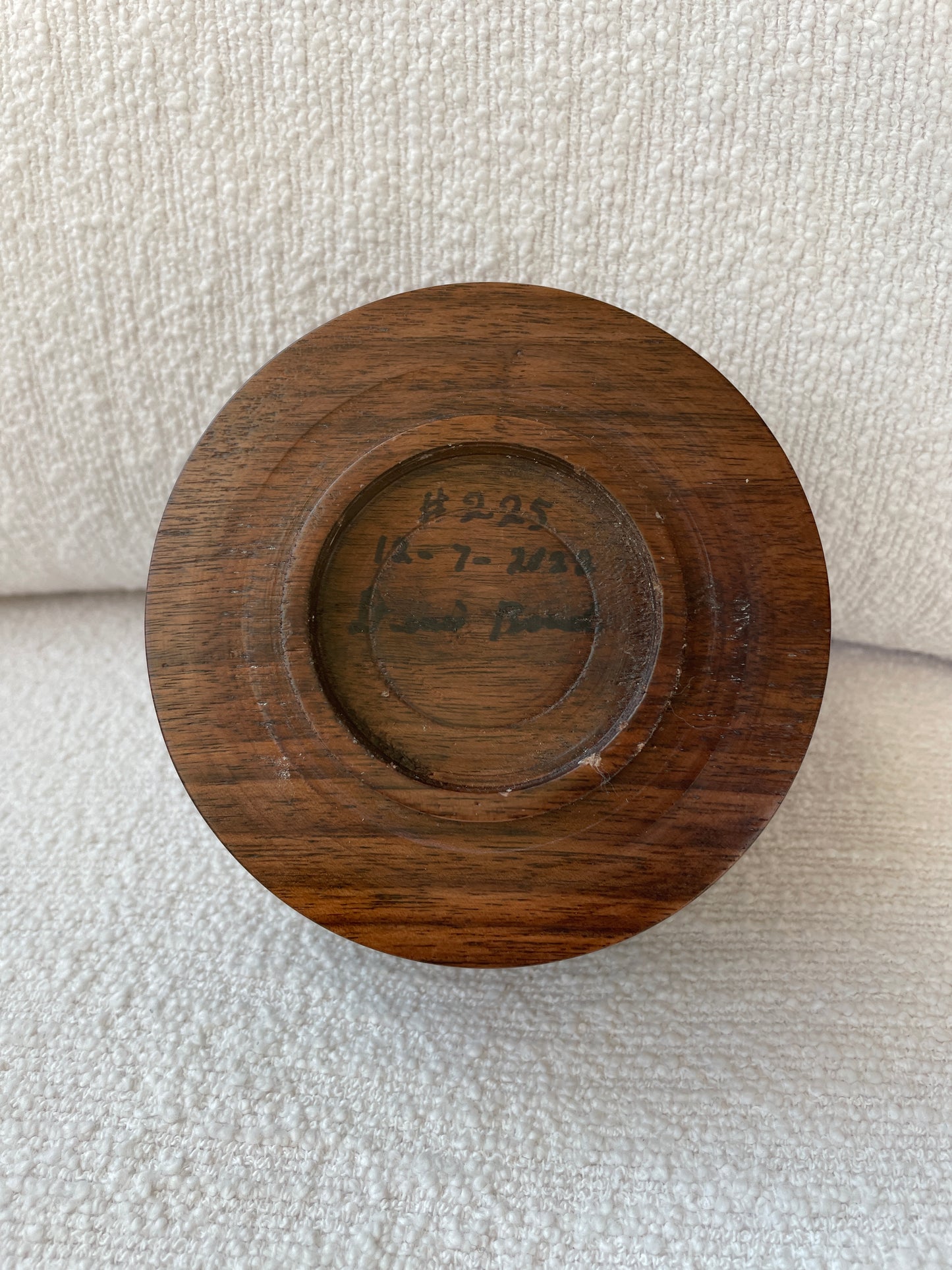 Walnut bowl #225