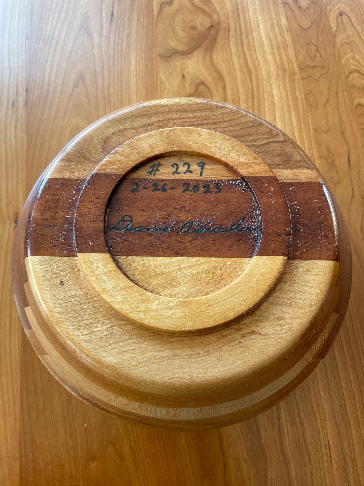 Birch- cherry- mahogany