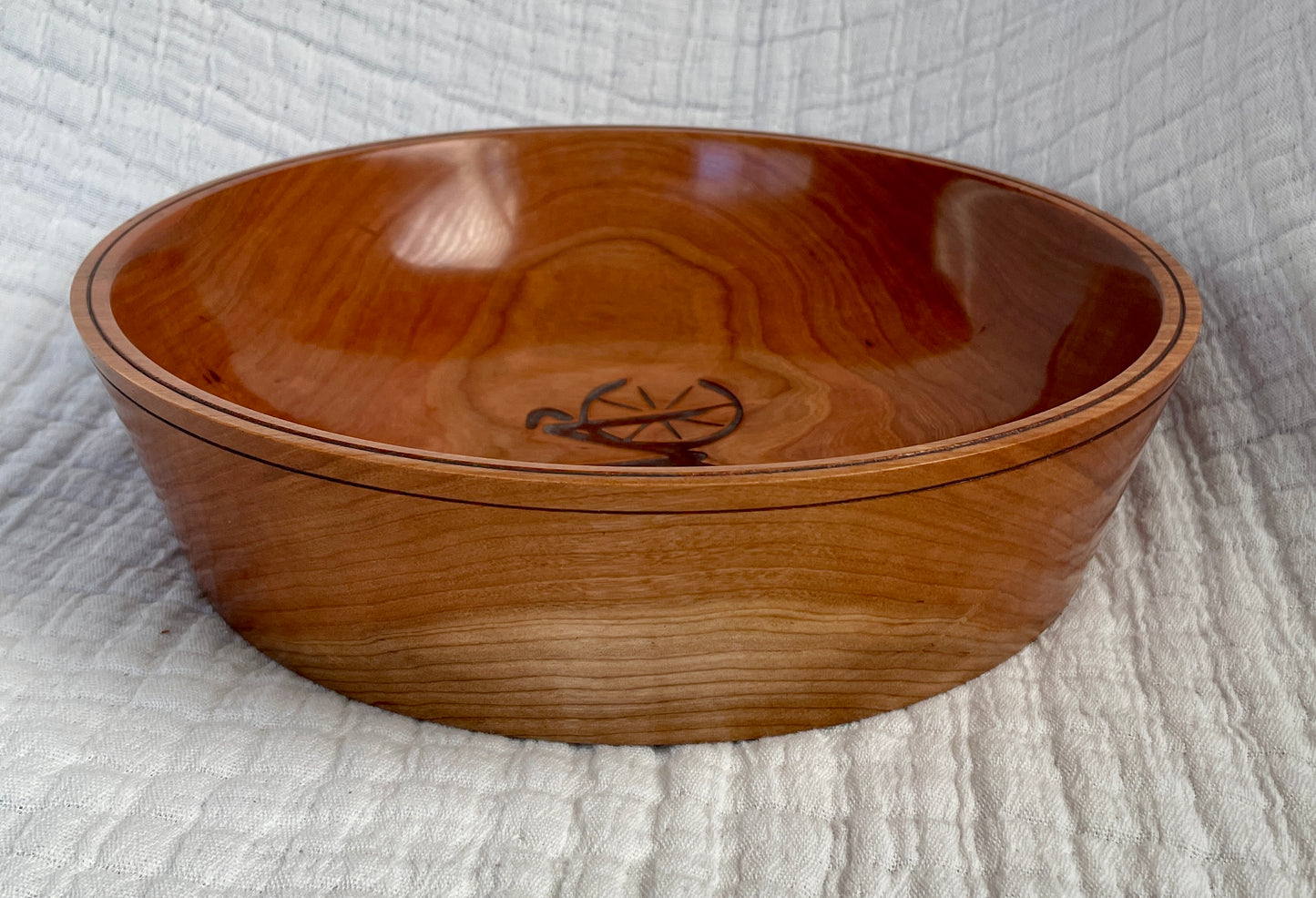 Bowl #356 Celebrate PMC Cherry Large Bowl