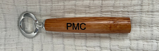 Celebrate PMC Oak Bottle Opener