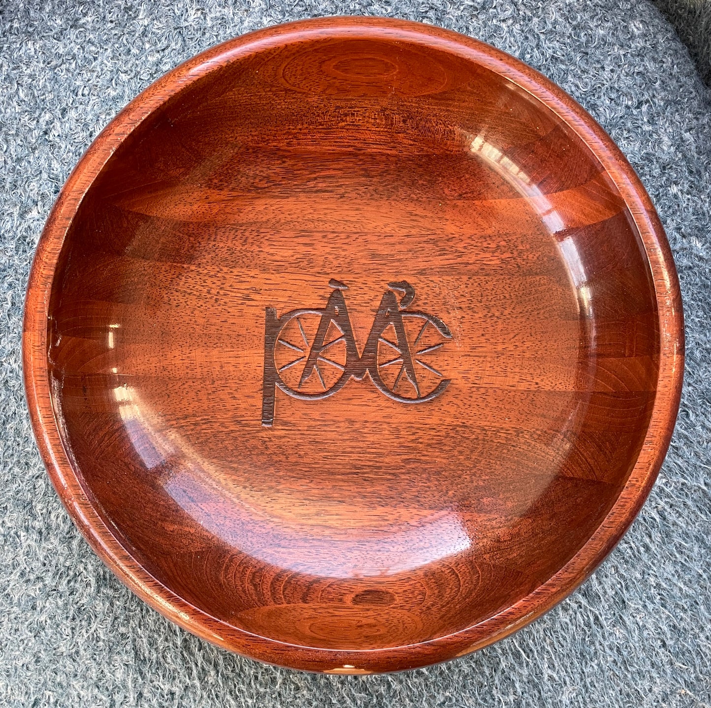 Bowl #353 Large Brazilian Cherry Bowl celebrates the PMC