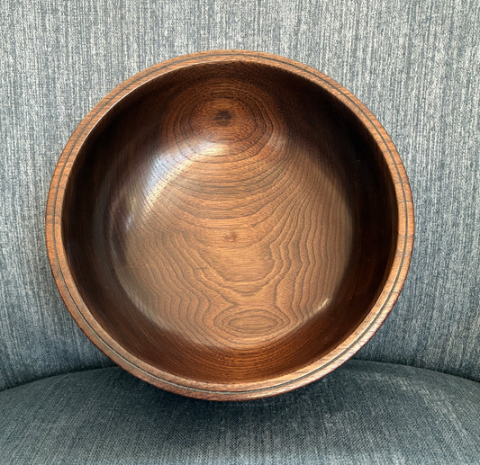 Bowl #367 Walnut medium size bowl