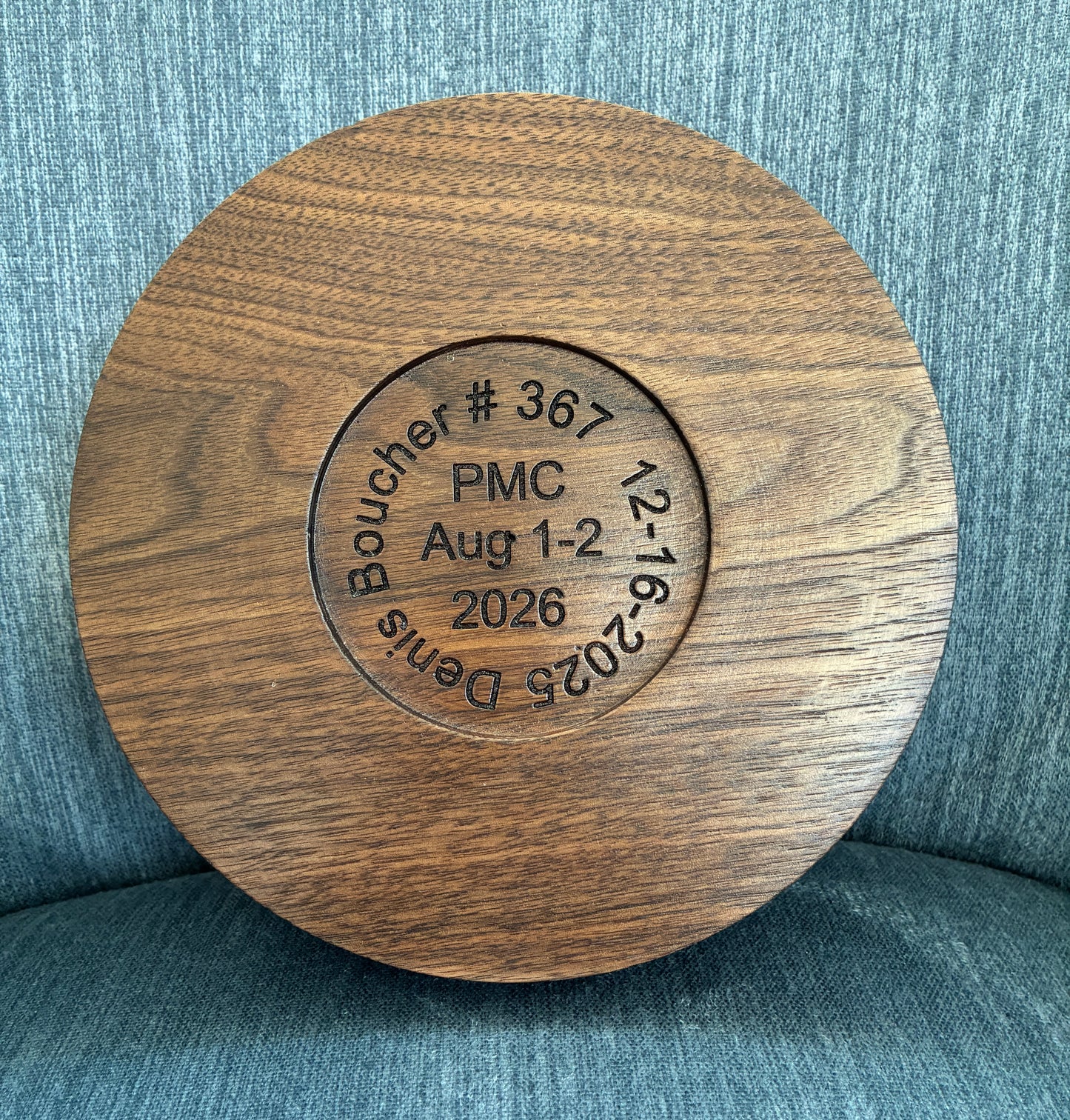 Bowl #367 Walnut medium size bowl