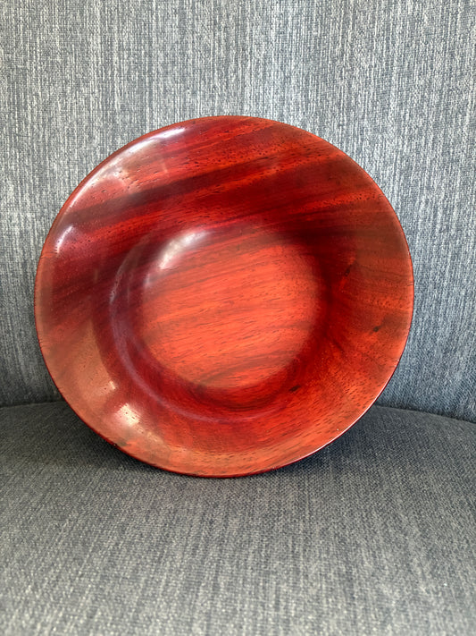 Bowl #381 Small Padouk Bowl